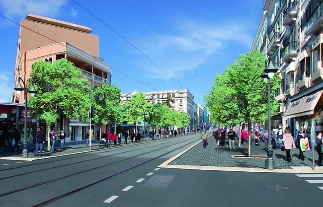 Nice « piétonnise » le premier tiers de l’avenue Jean-Médecin