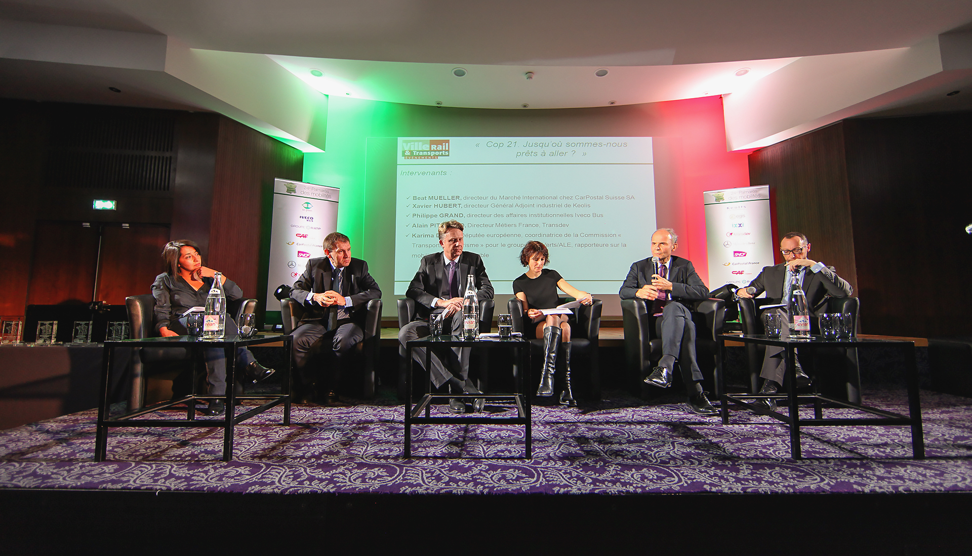 Cérémonie de remise des prix du 24e Palmarès des mobilités de Ville, Rail & Transports
Salons de l’hôtel des Arts et Métiers le 09/12/2015