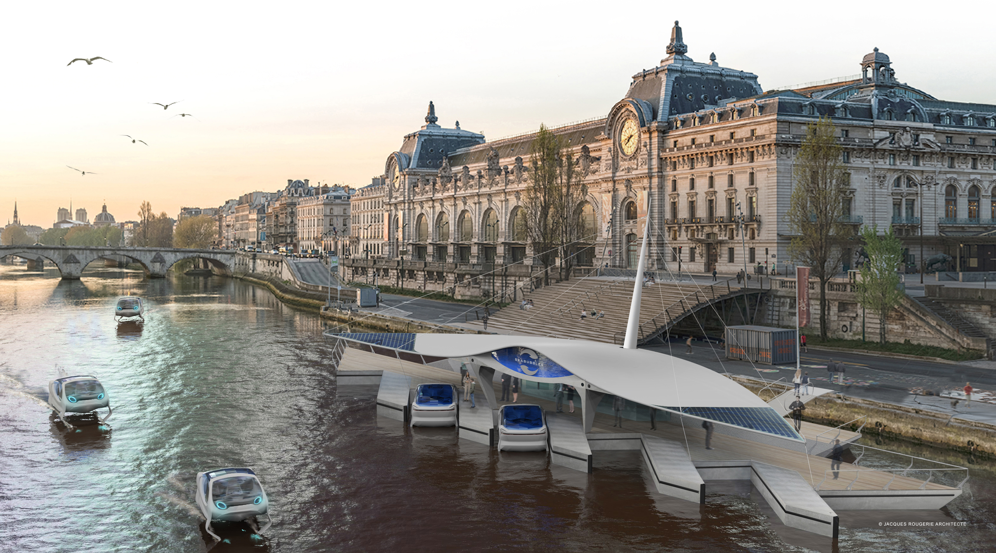 Sea Bubbles navettes Seine Paris