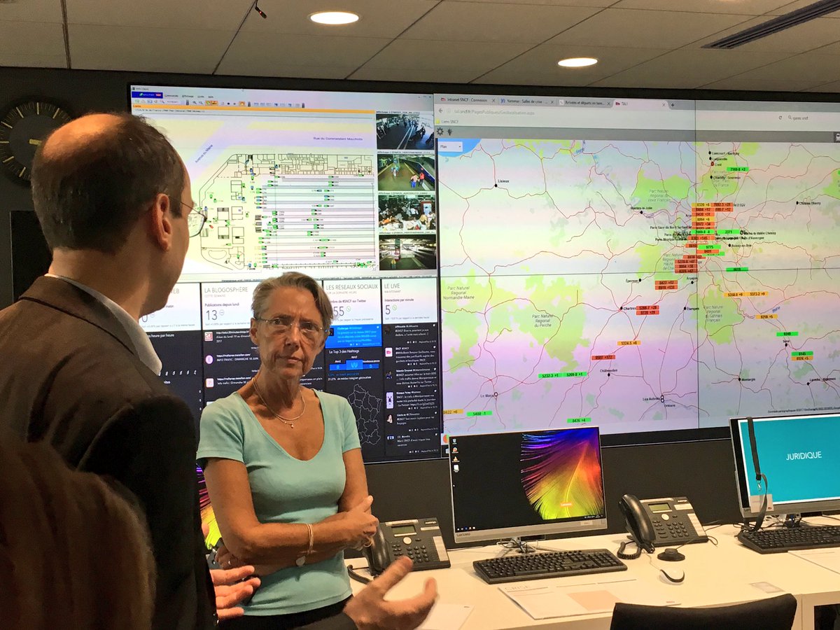 Elisabeth Borne, le 30 juillet.