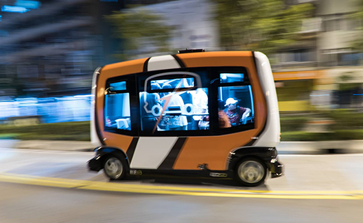 Les navettes sans chauffeur d’Easymile accélèrent