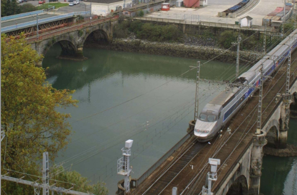 France-Espagne: une nouvelle gare transfrontalière en chantier à Hendaye