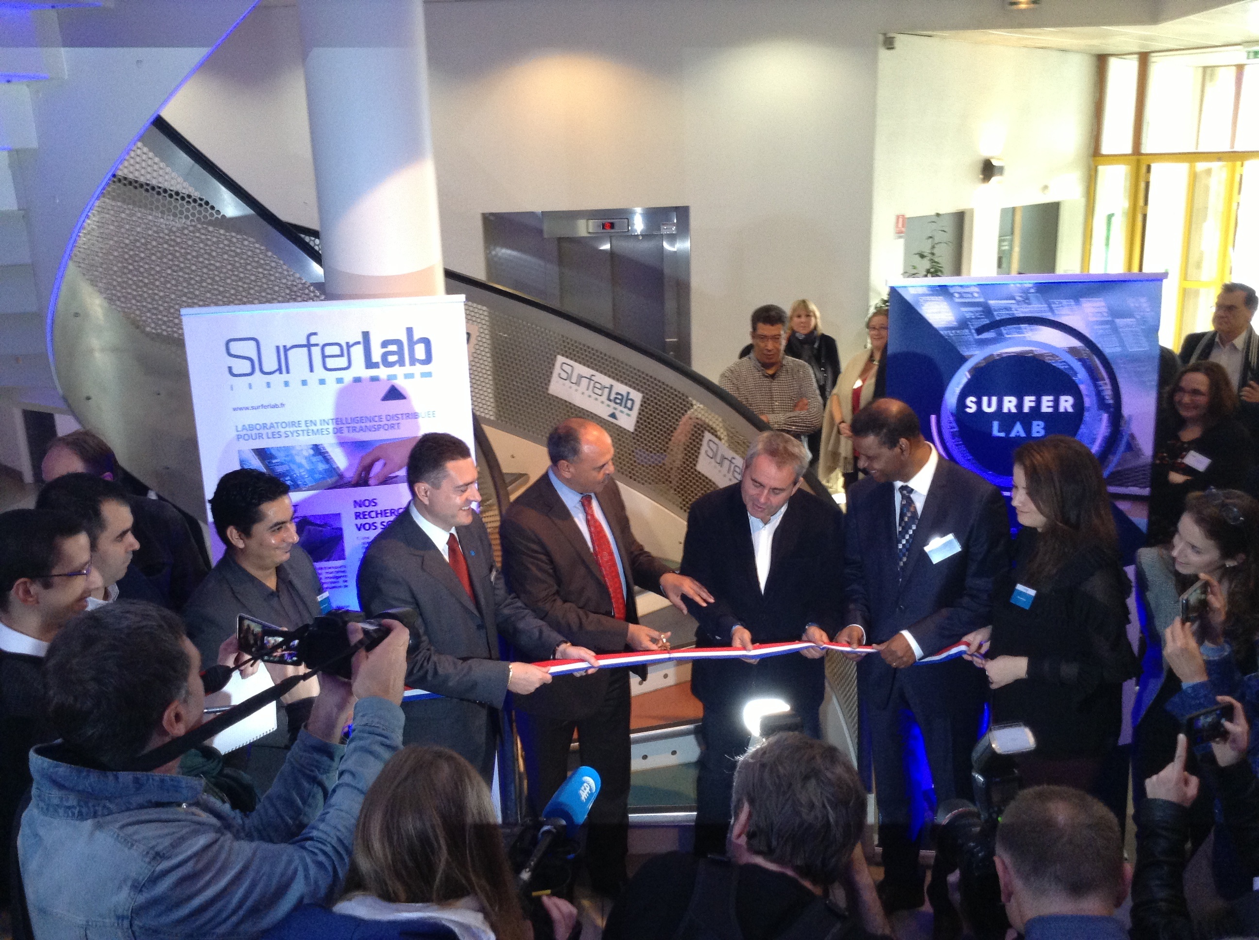 Inauguration du laboratoire SurferLab à l&rsquo;Université de Valenciennes