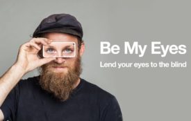Be My Eyes appli Etats-Unis accessibilité