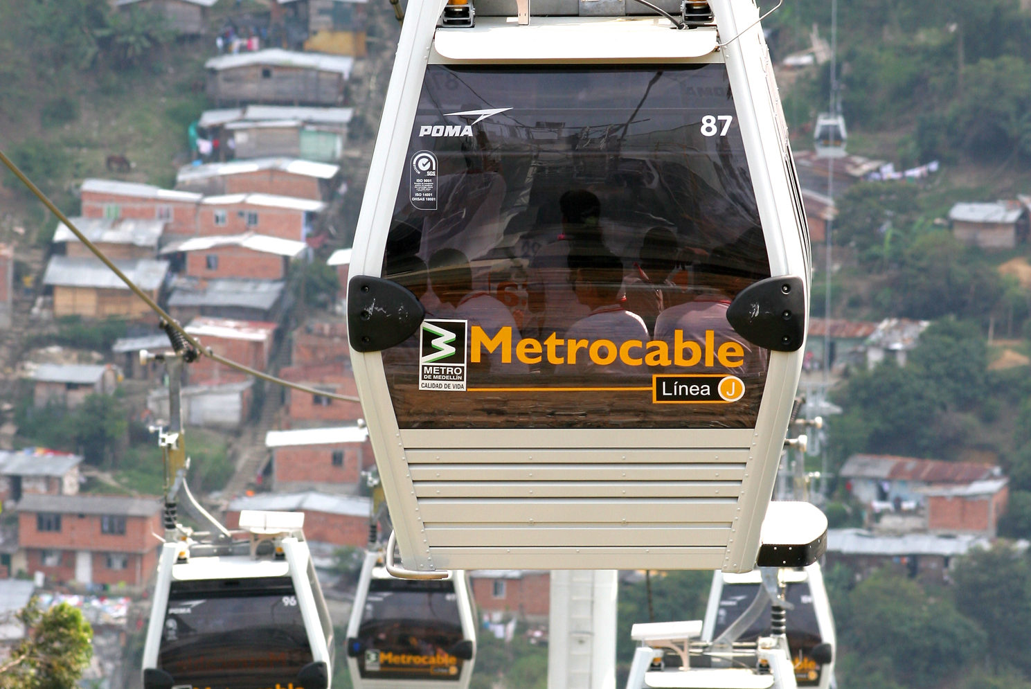 Poma réalisera la nouvelle ligne du Metrocable de Medellín