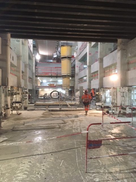 La faille sous le Cnit