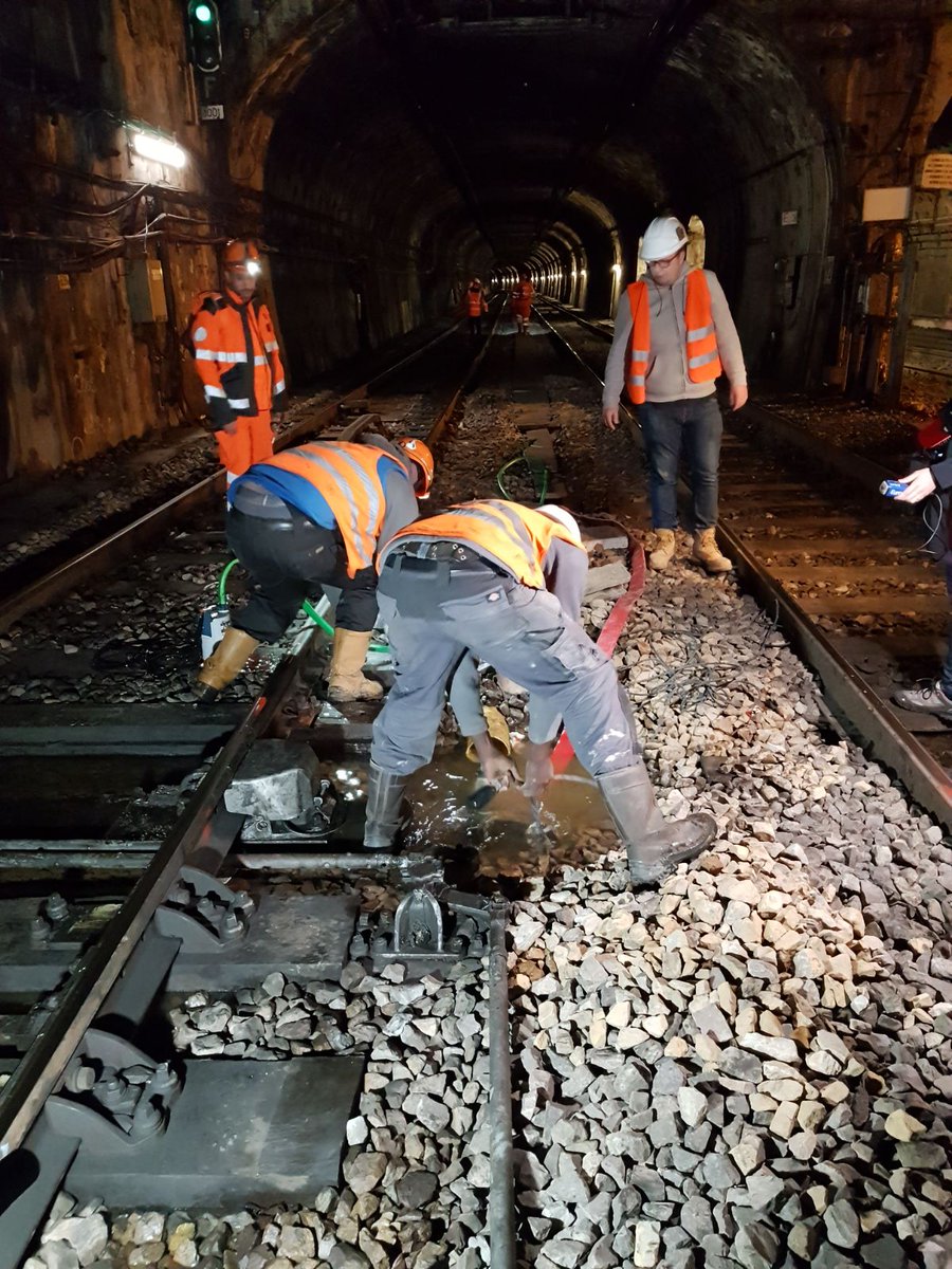 RER C Crue de la Seine Jan 2018