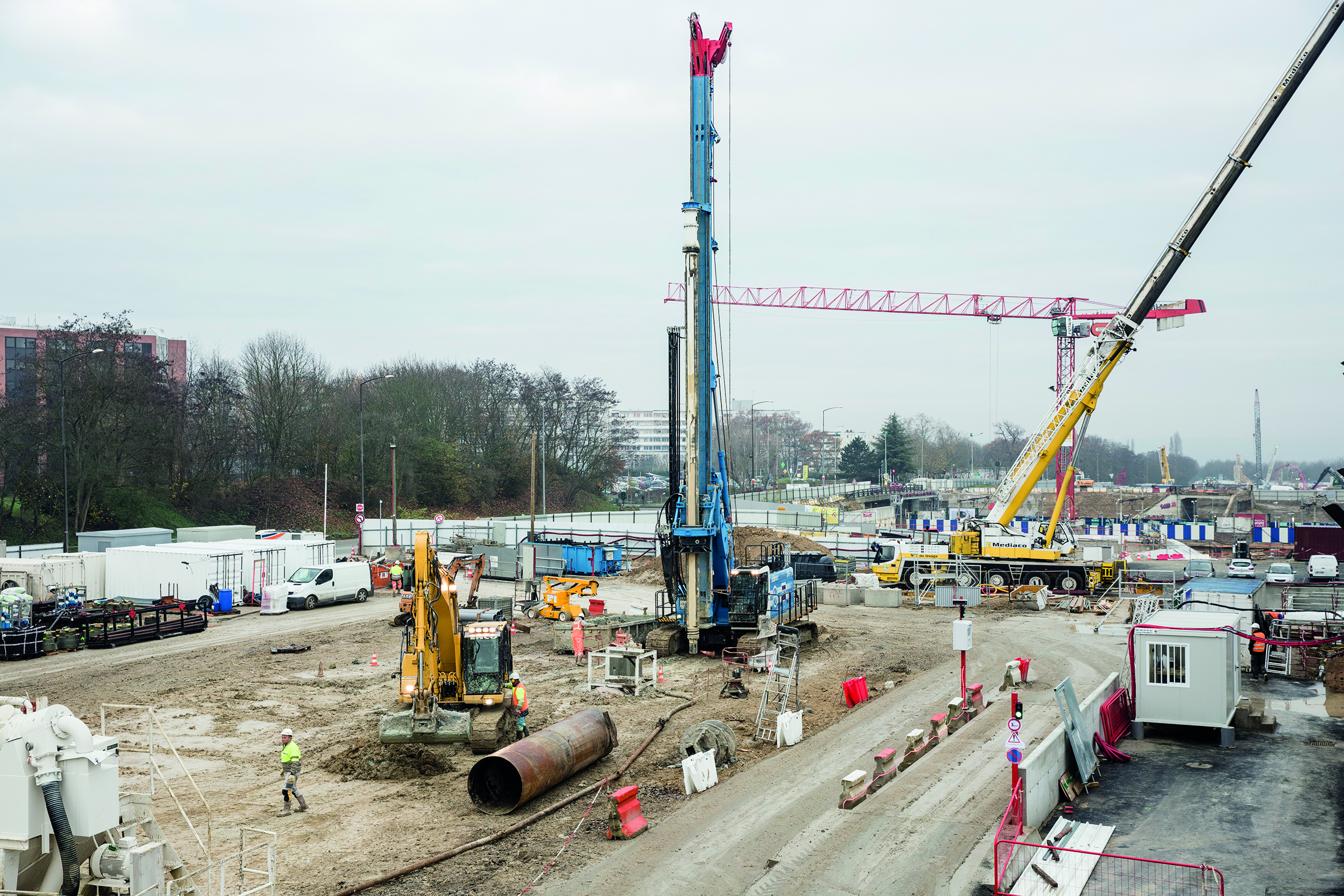 Chantier de l’avant gare de Noisy – Champs
