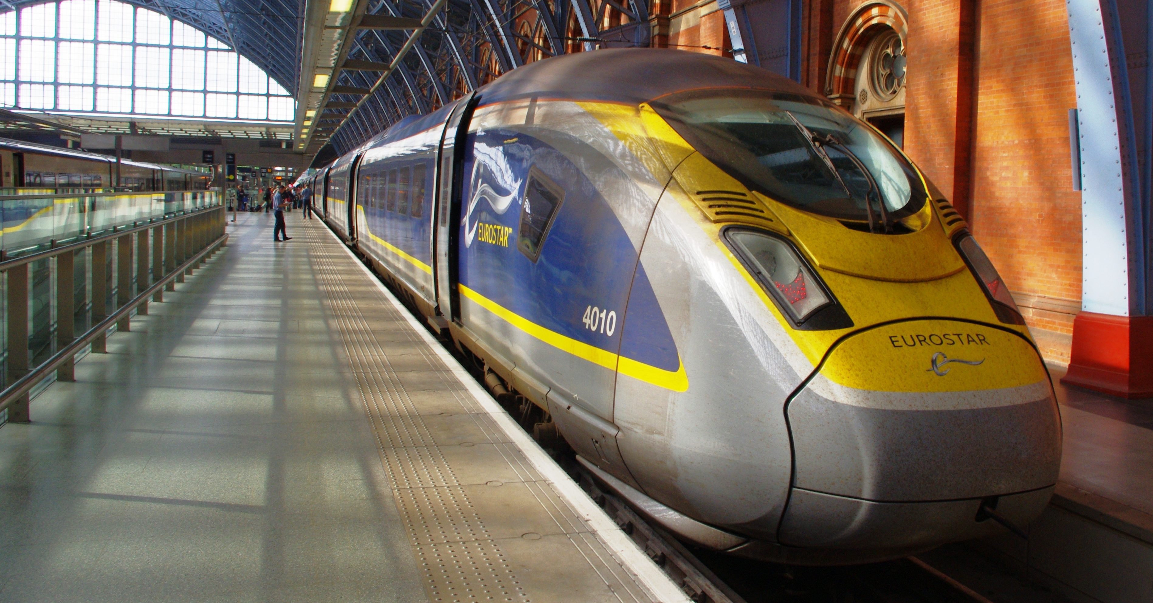 Eurostar à Londres Saint-Pancras