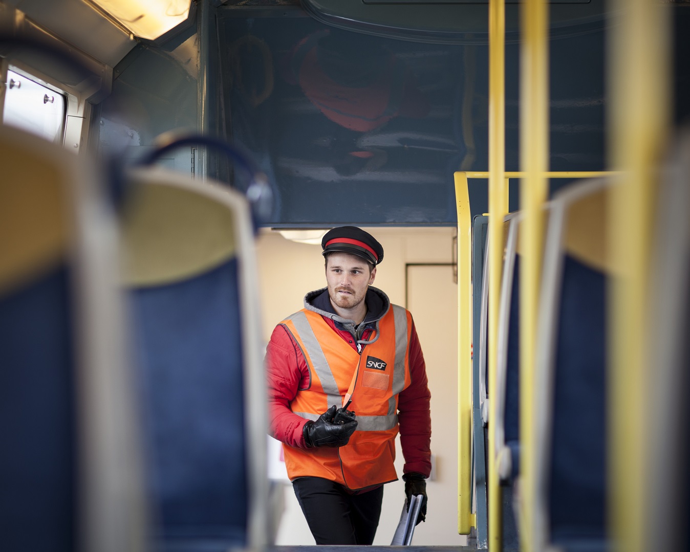 Personnel agents SNCF cheminot