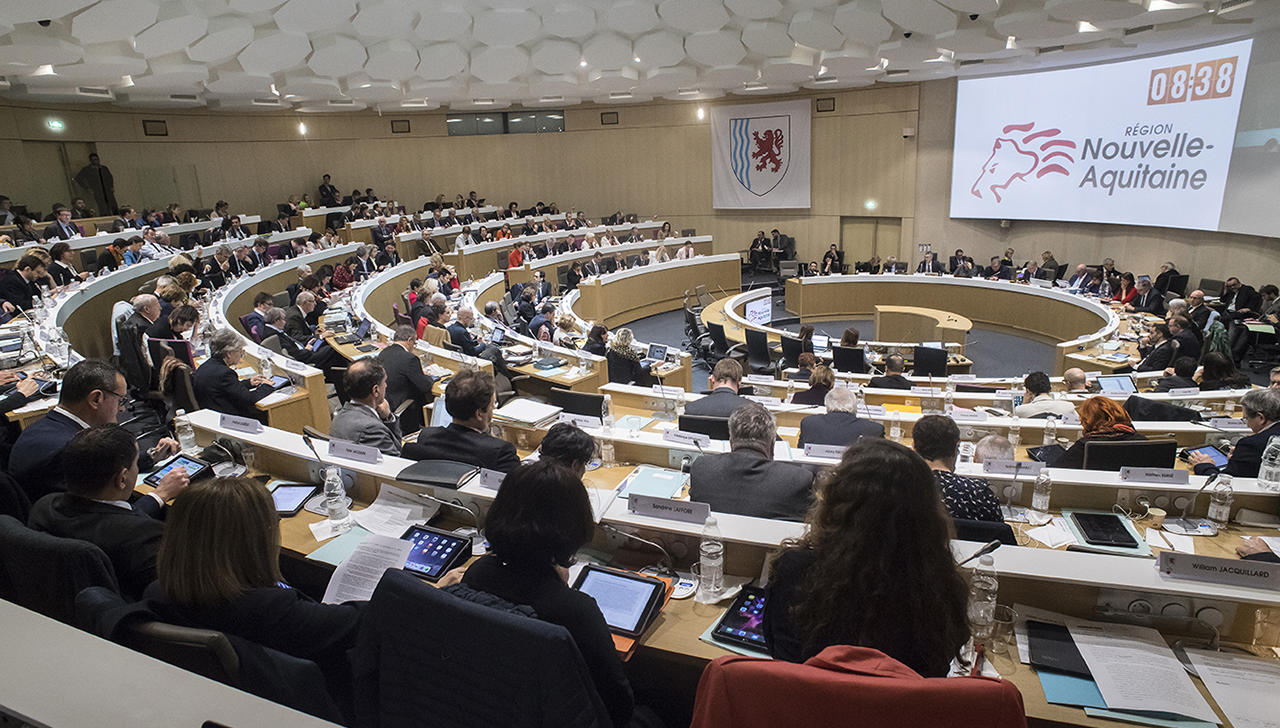 Nouvelle-Aquitaine séance plénière