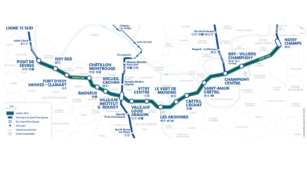 RATP Dev devrait exploiter la ligne 15 Sud du Grand Paris Express