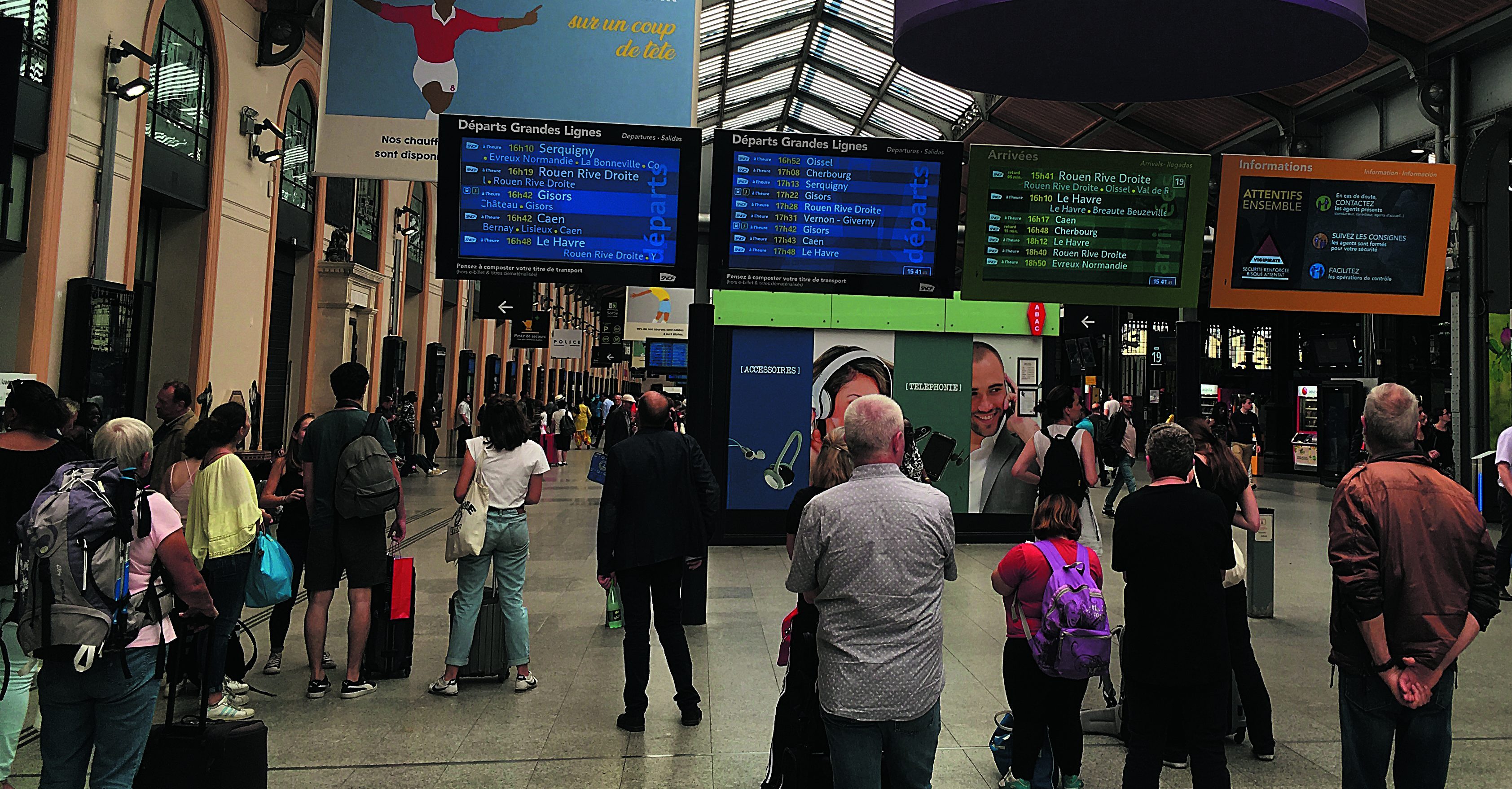 information voyageurs