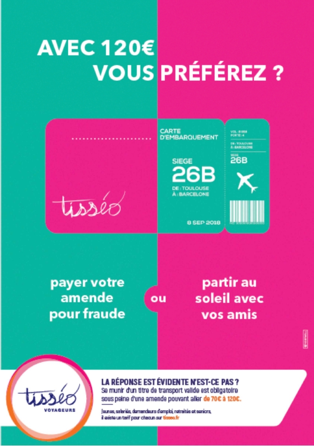 Campagne antifraude à Toulouse sept 2018