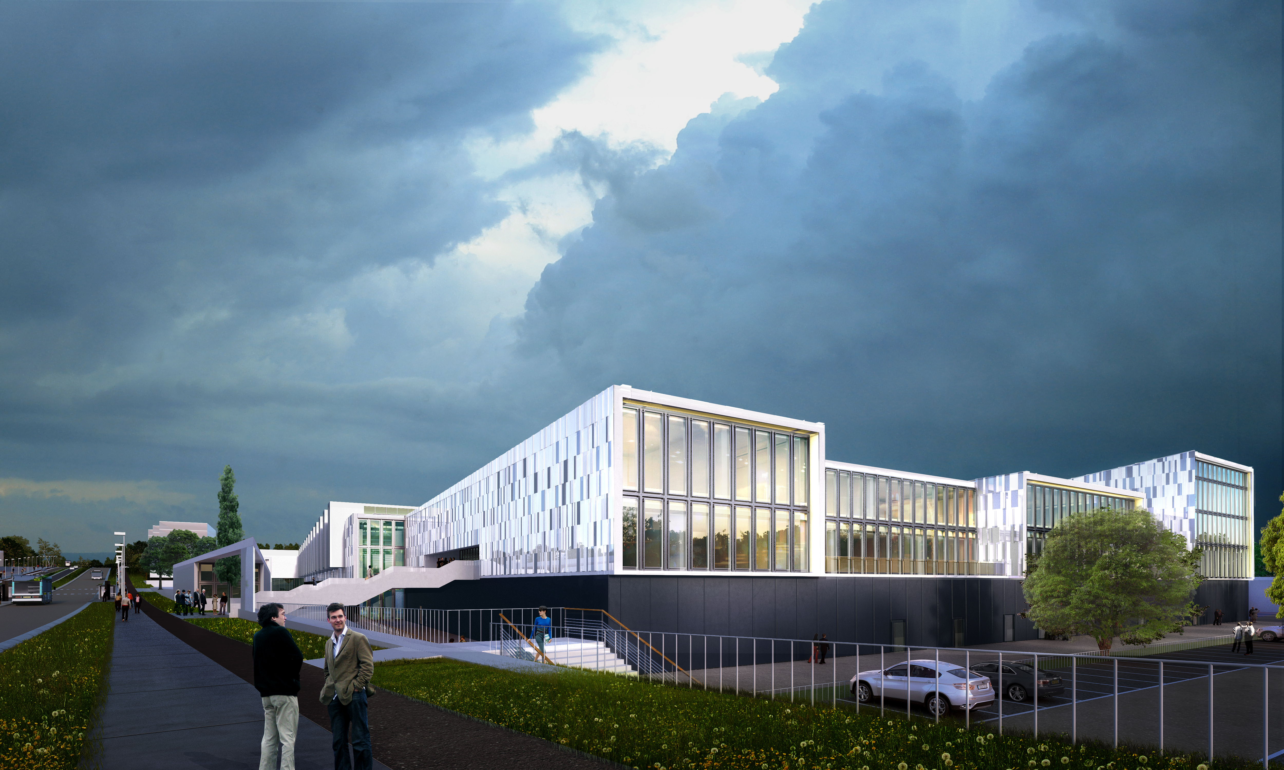 Projet du site de maintenance et de remisage (SMR) de Champigny.