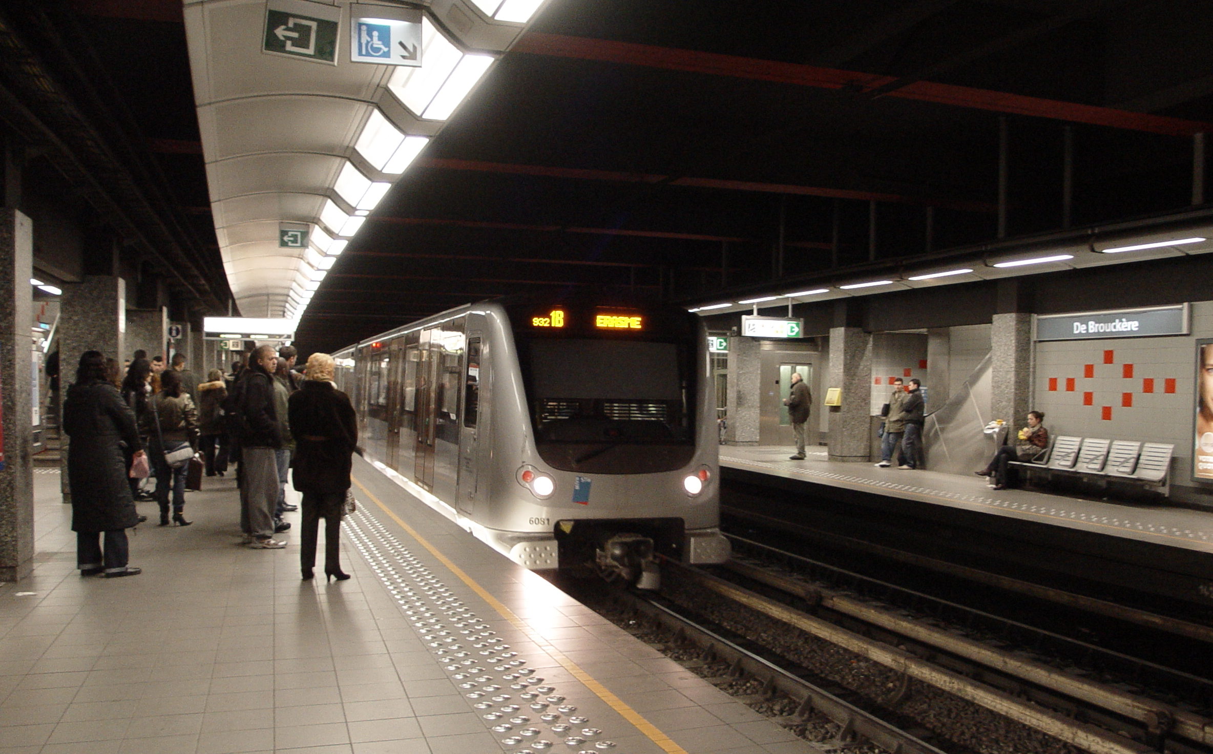 BOA CONSTRUIT PAR CAF POUR LE RESEAU DU METRO DE BRUXLLES ( STIB)