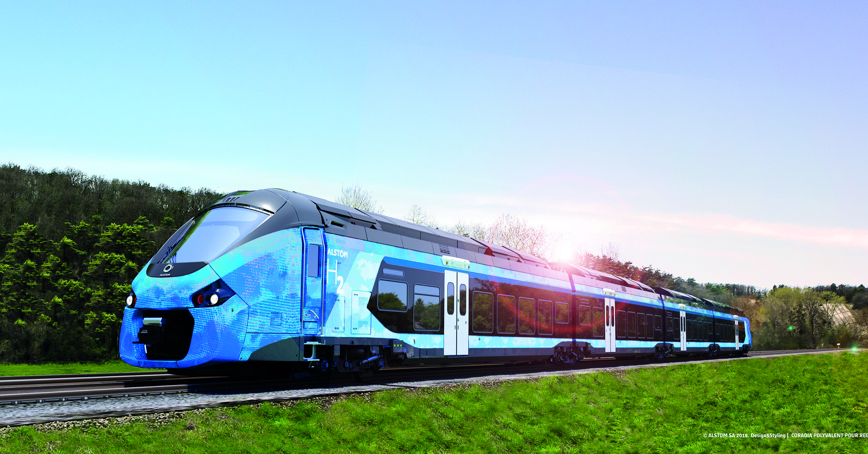 La Bourgogne-Franche-Comté, première région française à commander le train à hydrogène