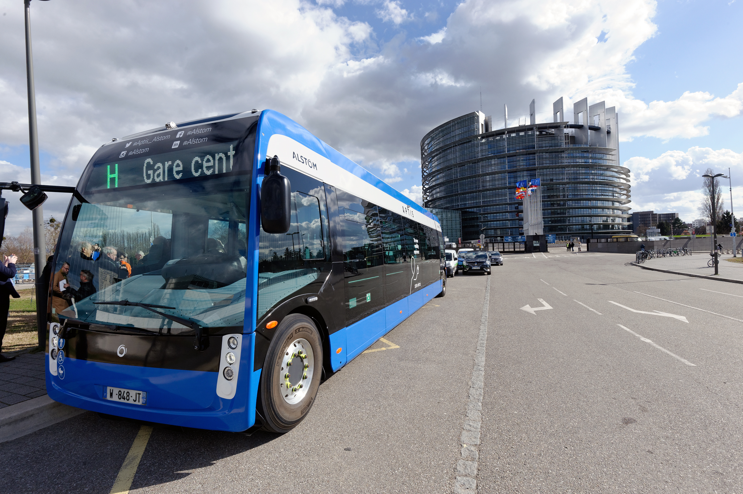 Strasbourg mise sur Aptis pour son futur bus à haut niveau de service