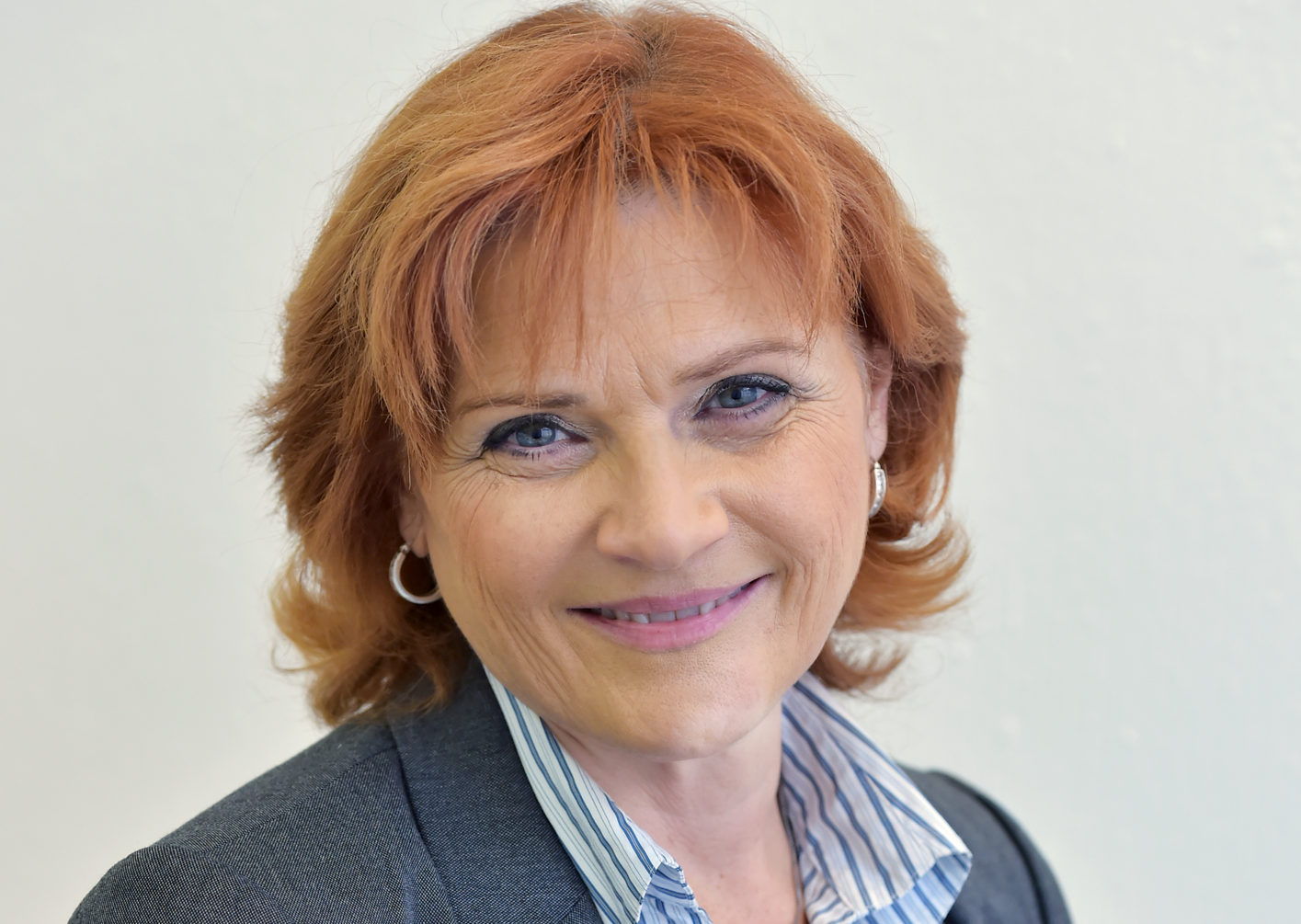 Portrait de Mme Marthe Marti le 18 novembre 2014.