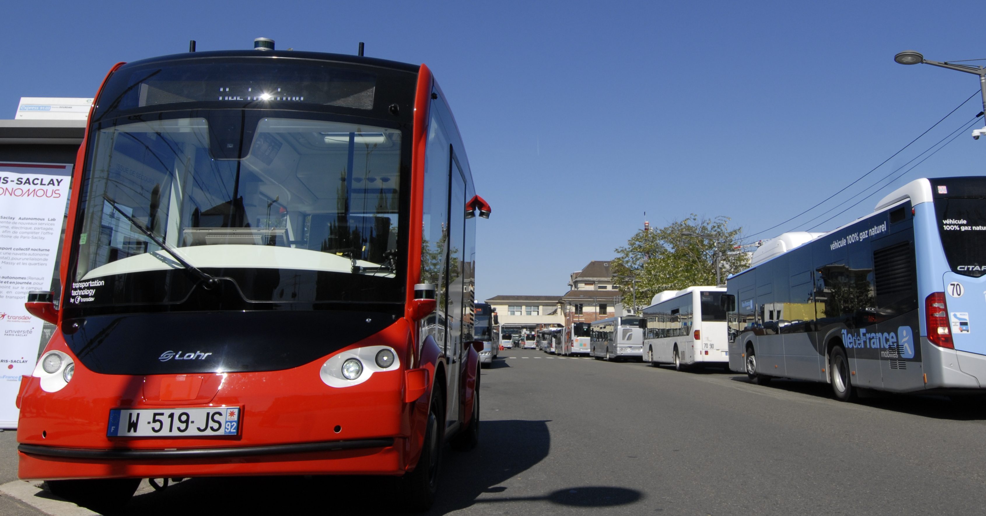 Transdev, Mobileye et Lohr s&rsquo;associent pour développer des navettes autonomes