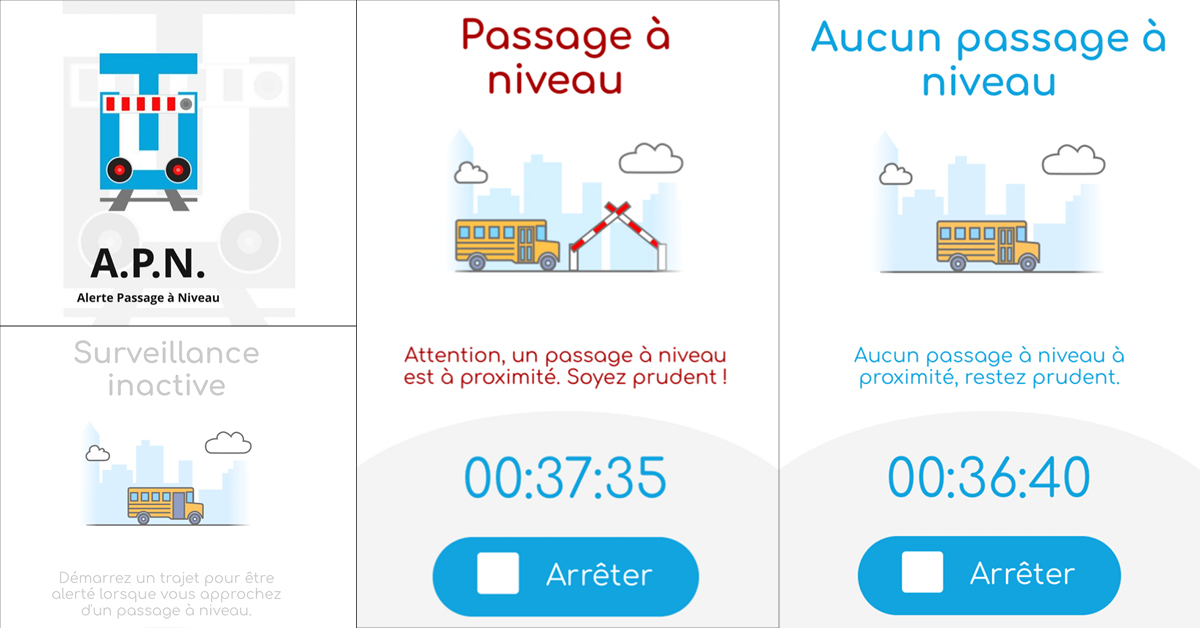 RNTP Nantes – Une appli pour alerter conducteurs et piétons aux passages à niveau