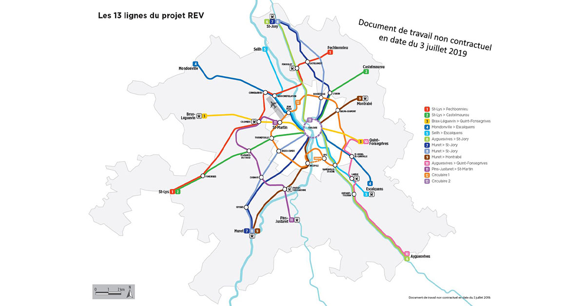 L’agglomération toulousaine prévoit un réseau express vélo de 370 kilomètres
