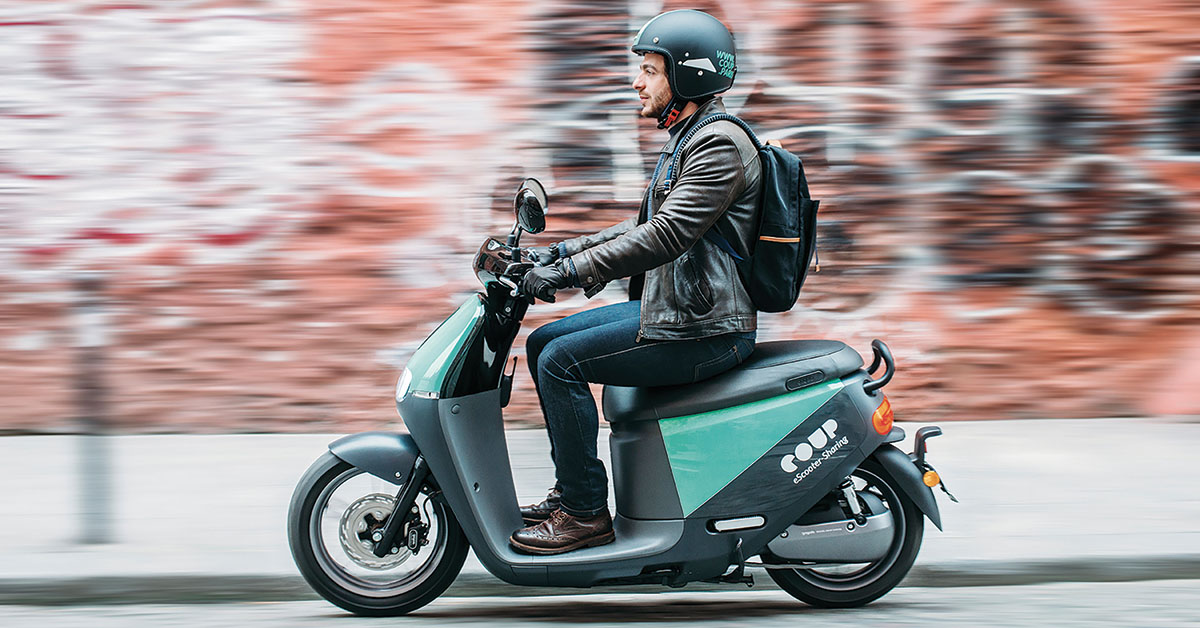 Les scooters Coup rentrent au garage