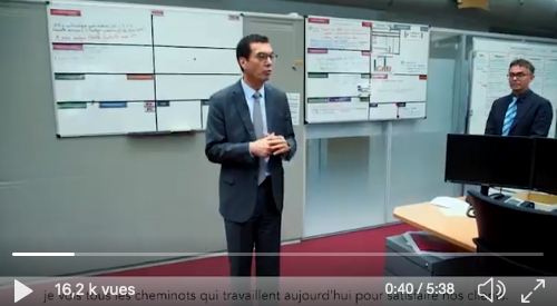 SNCF- Première sortie réussie pour Jean-Pierre Farandou