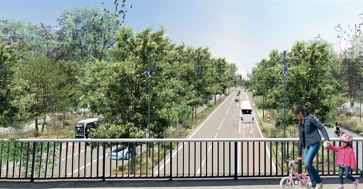 Strasbourg veut transformer son autoroute traversante en parc urbain