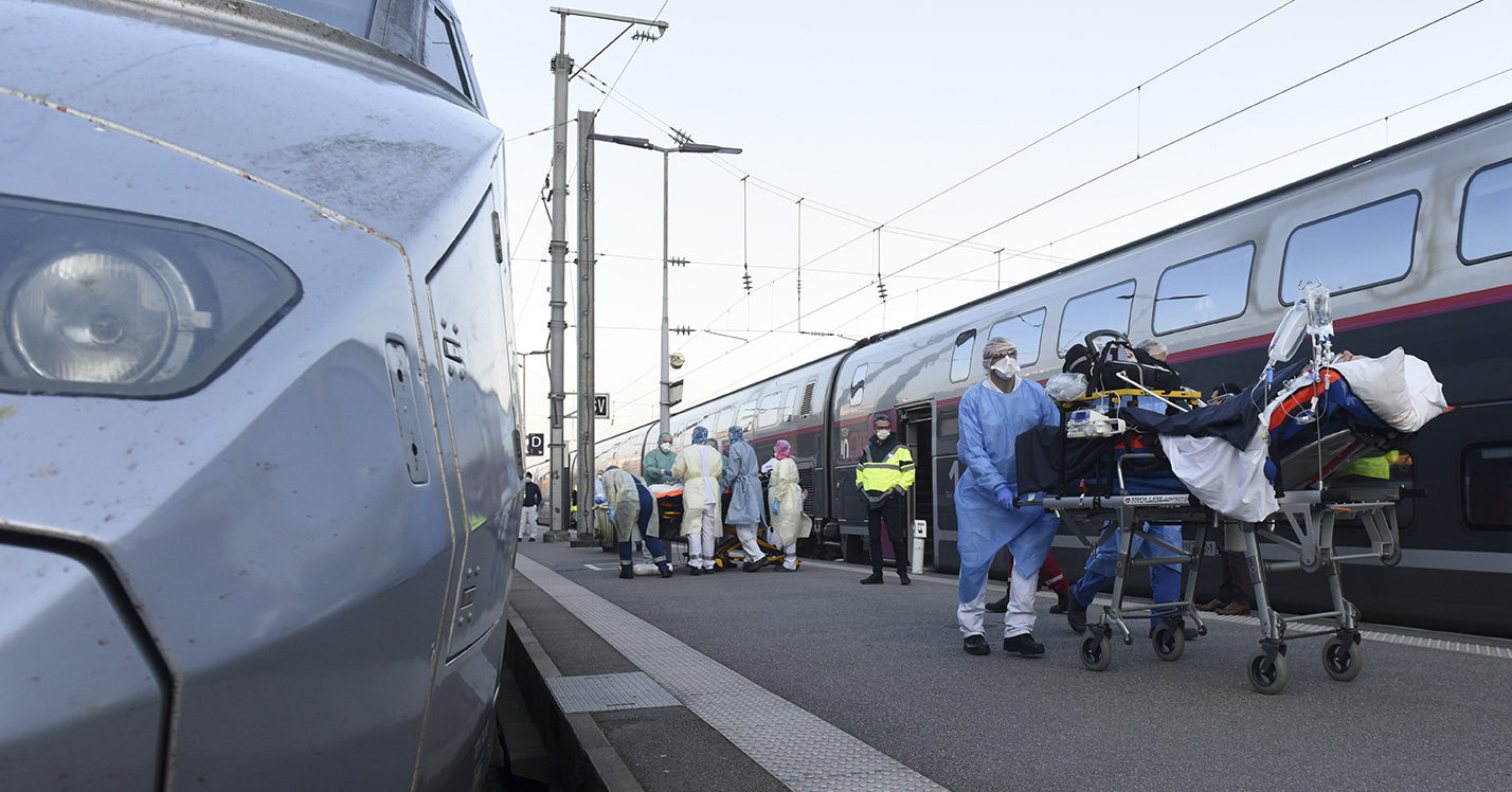 Deux à trois TGV sanitaires devraient circuler chaque semaine