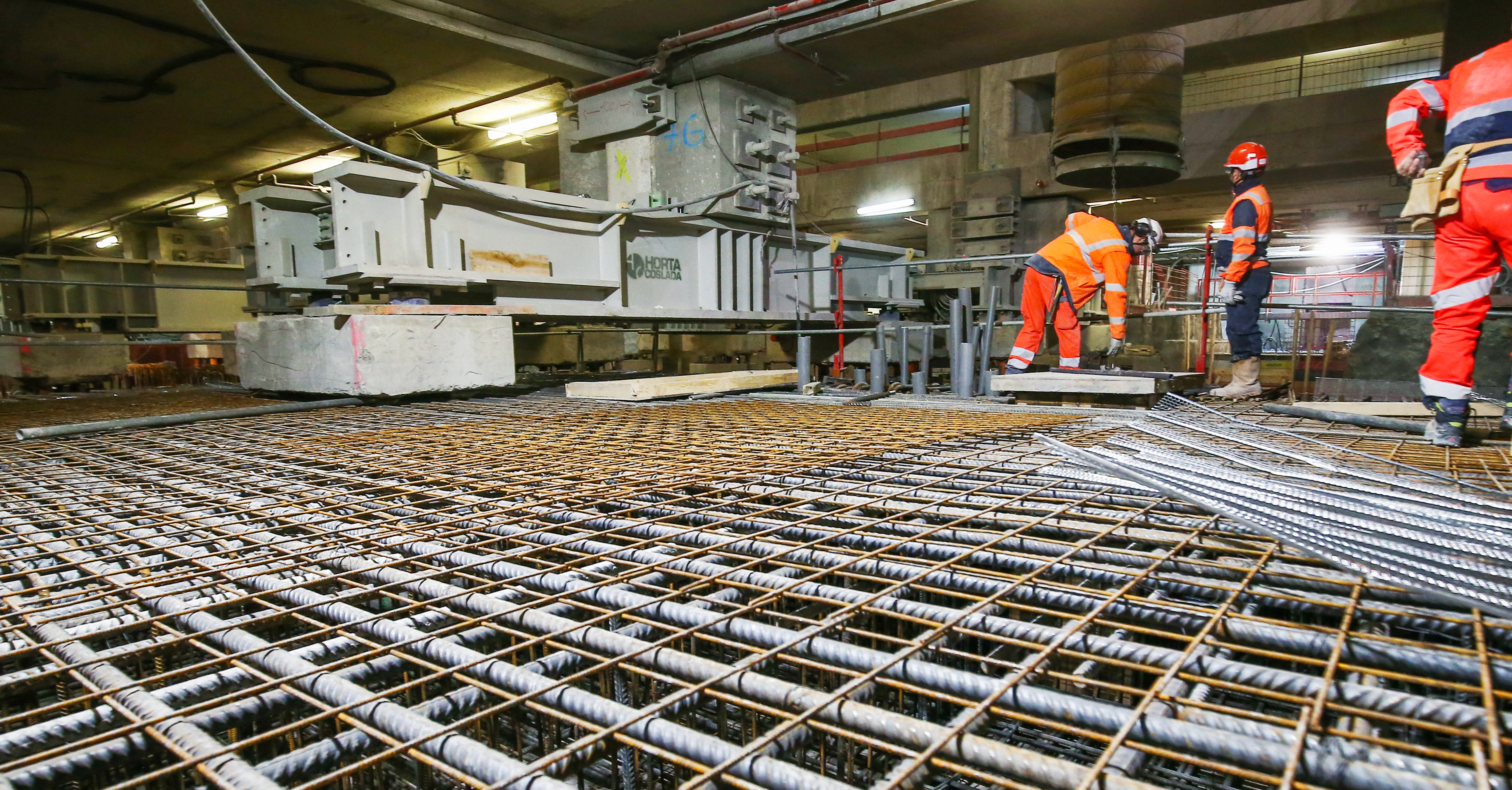 Une étape importante s&rsquo;achève pour le chantier de la gare Eole à La Défense