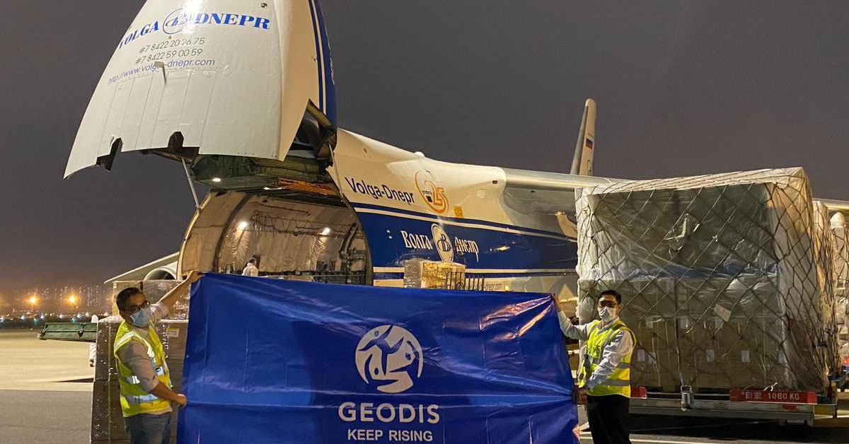 Geodis achemine 300 millions de masques en provenance de Chine