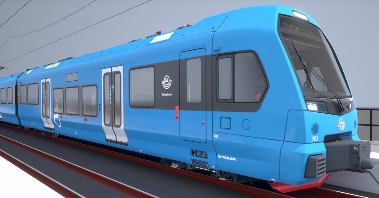 Future rame Stadler X15p pour Roslagsbanan