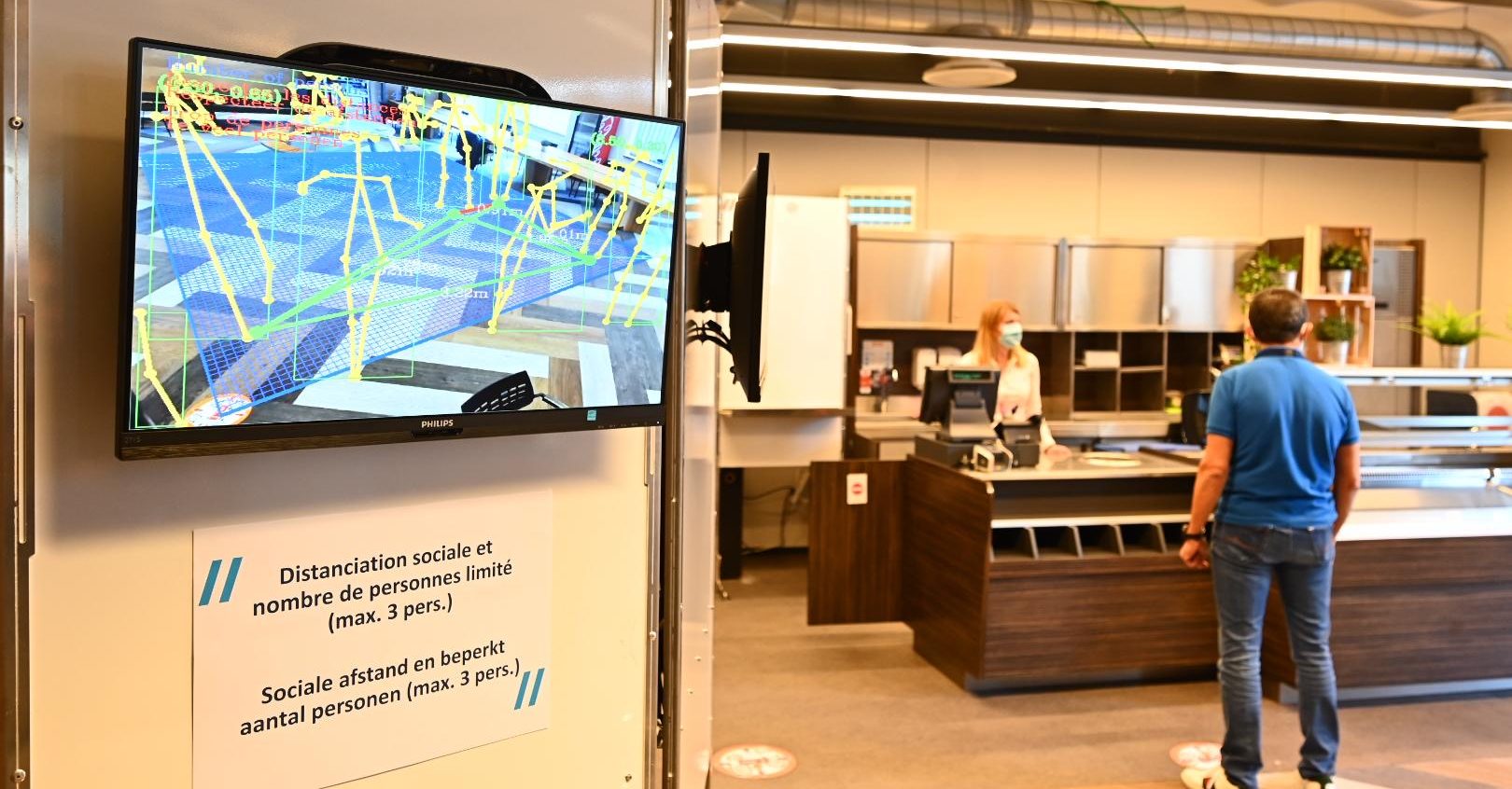 Outil de distanciation sociale Infrabel