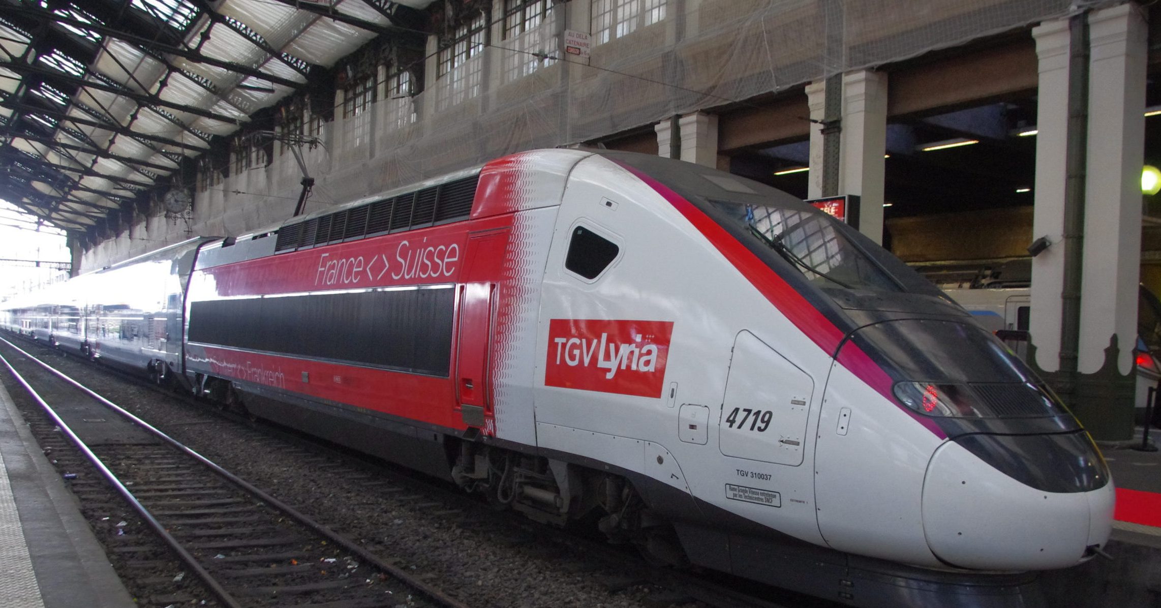 TGV Lyria à Paris-Lyon