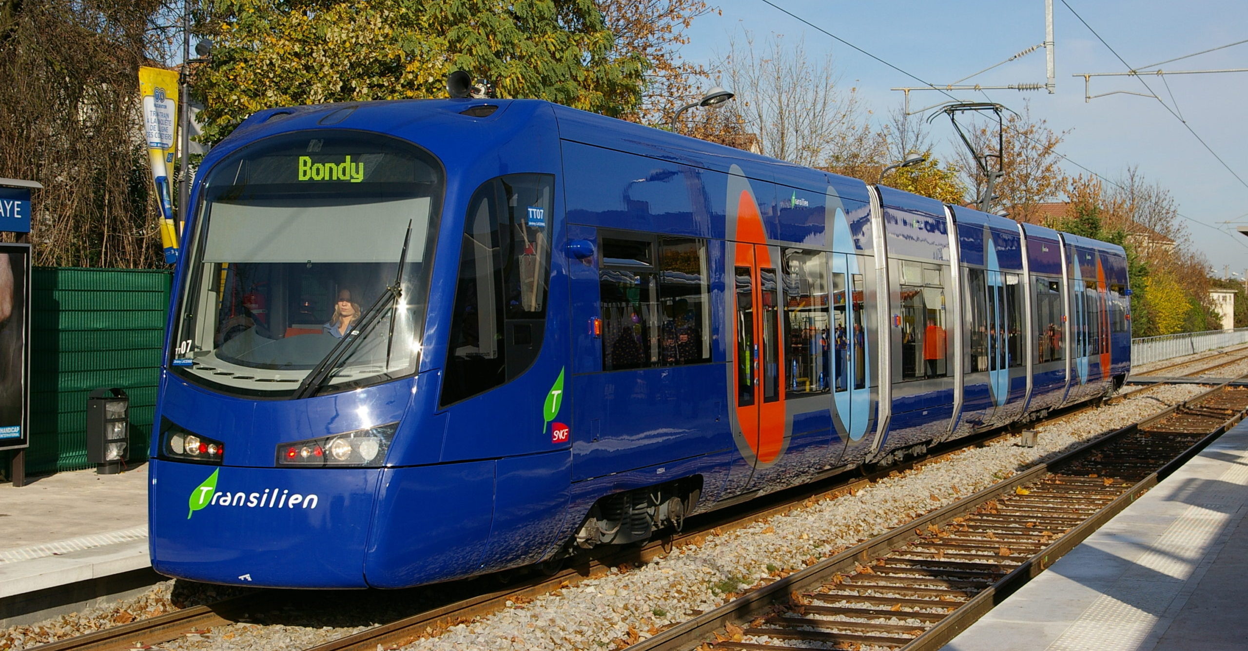 Tram-train Siemens Avanto sur la ligne T4