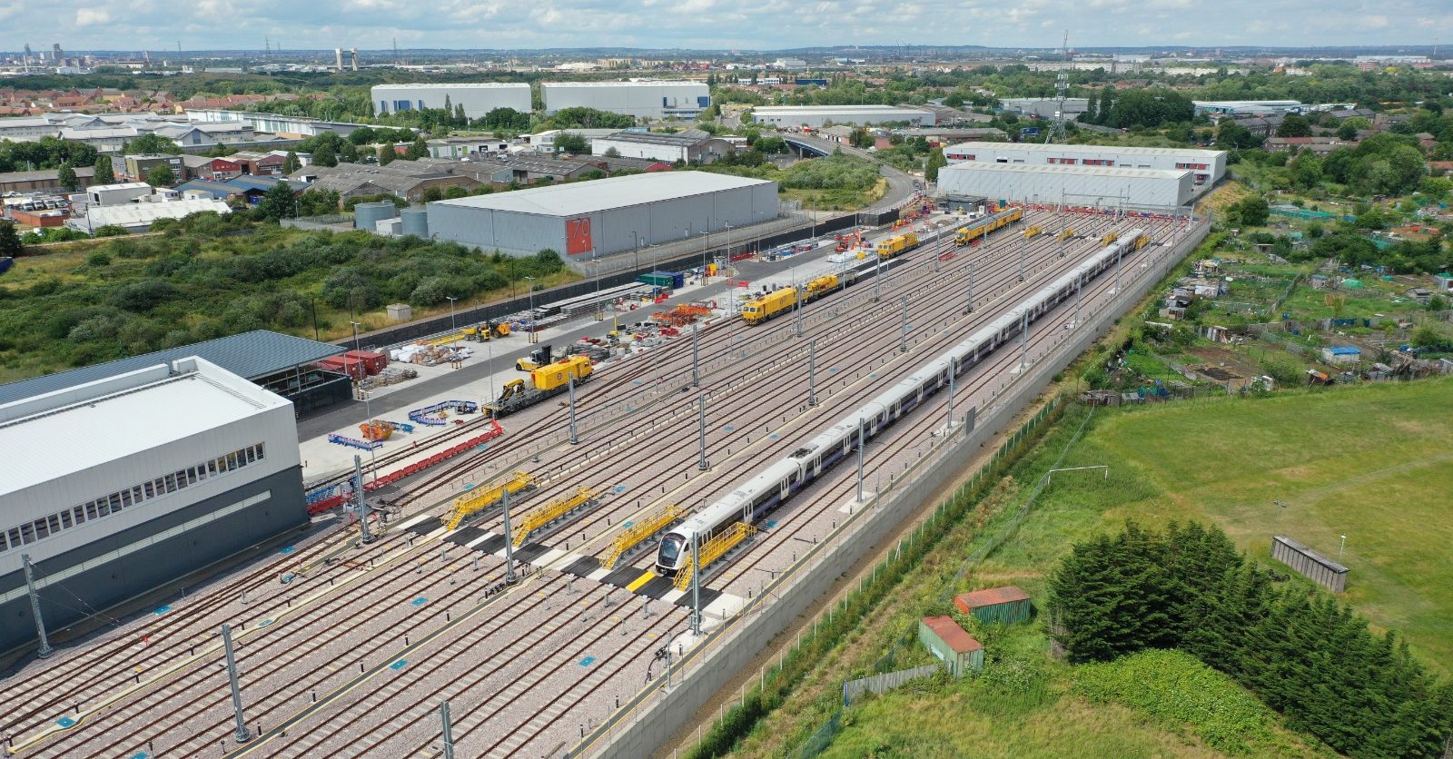 Dépôt Crossrail de Plumstead