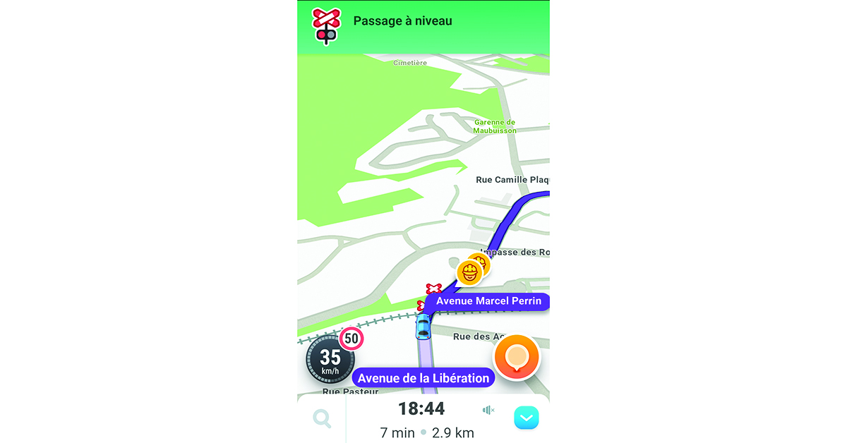 Waze signale désormais les passages à niveau