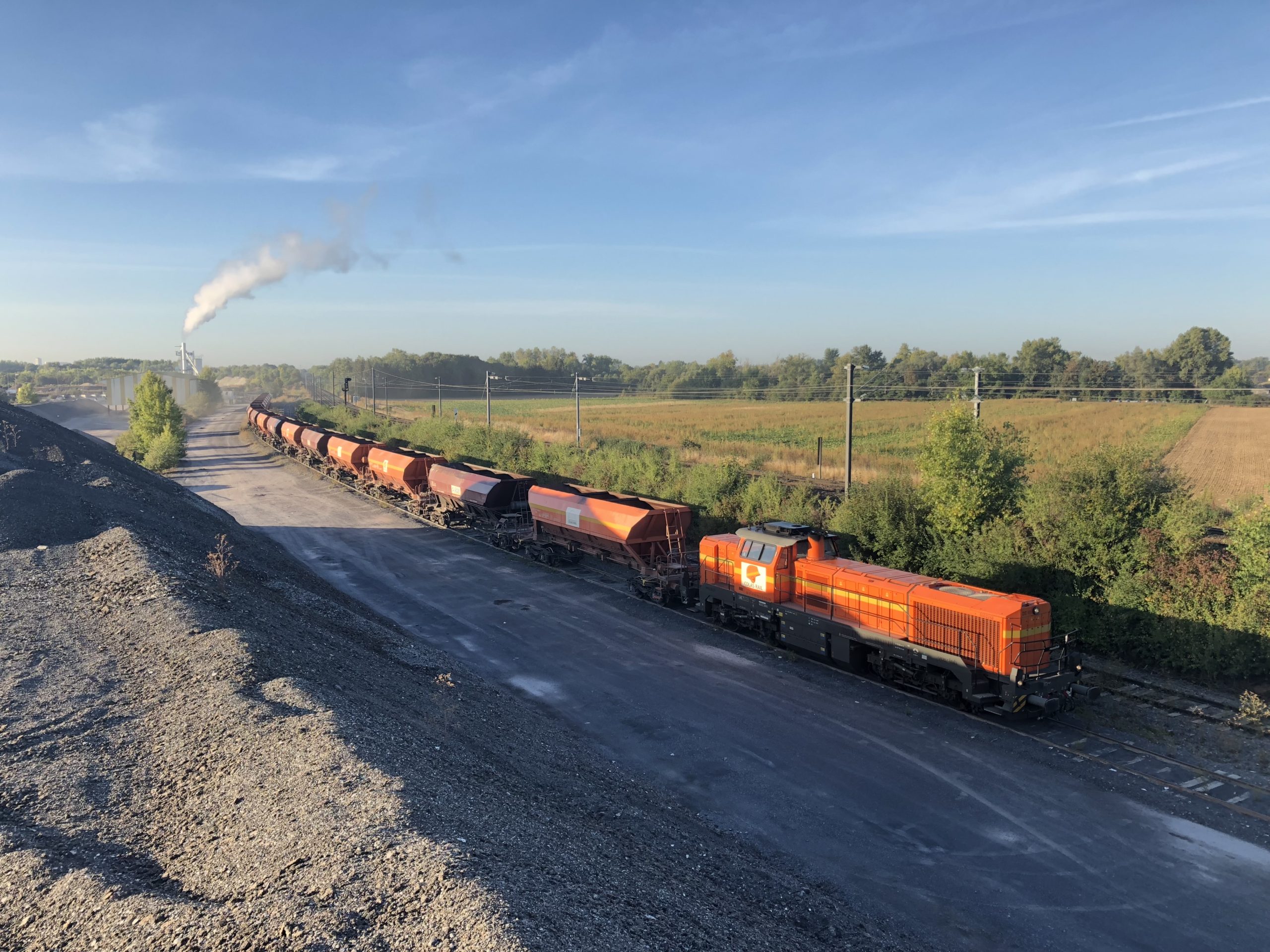 Train d'agrégats Millet