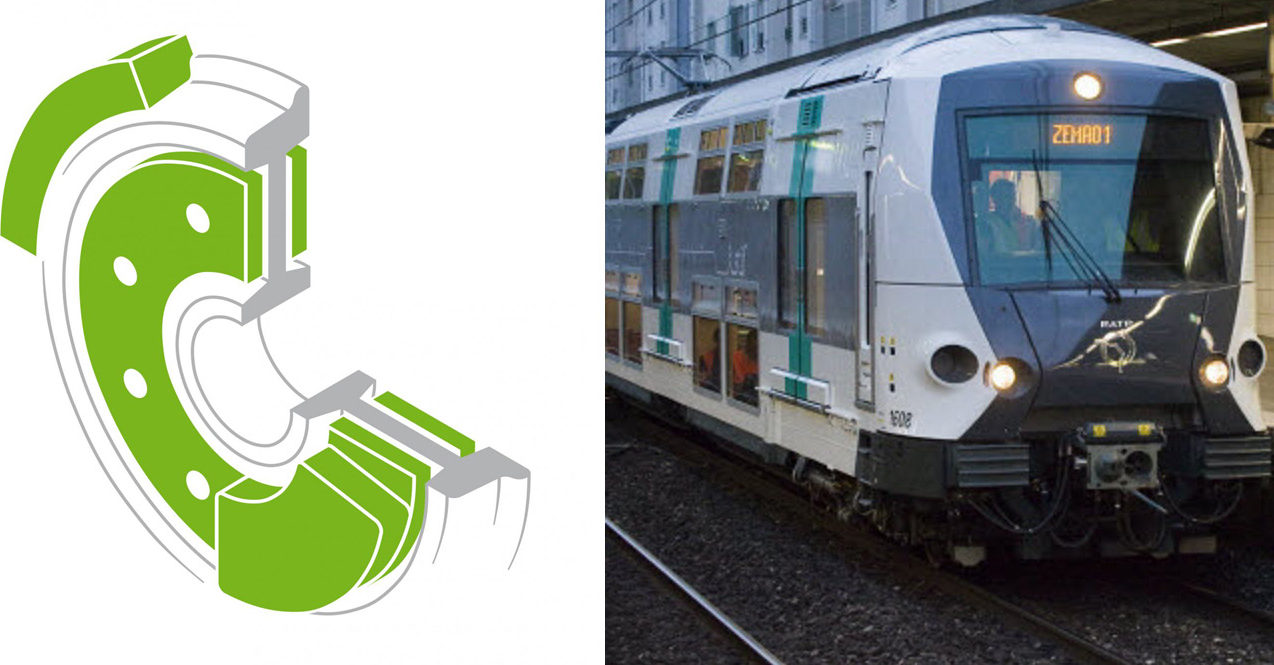 Essais de semelles de frein et rame MI09