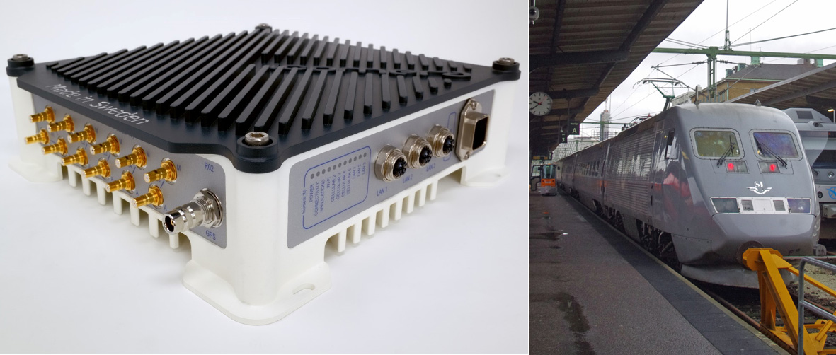 Routeur 5G Icomera pour X 2000