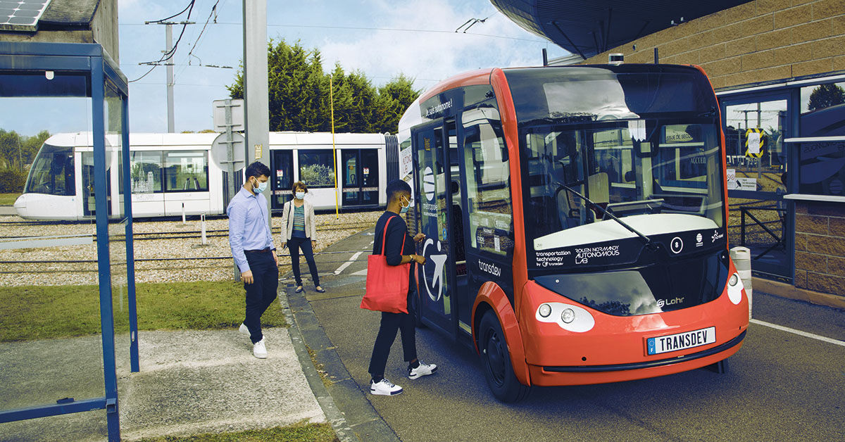 navette autonome Rouen