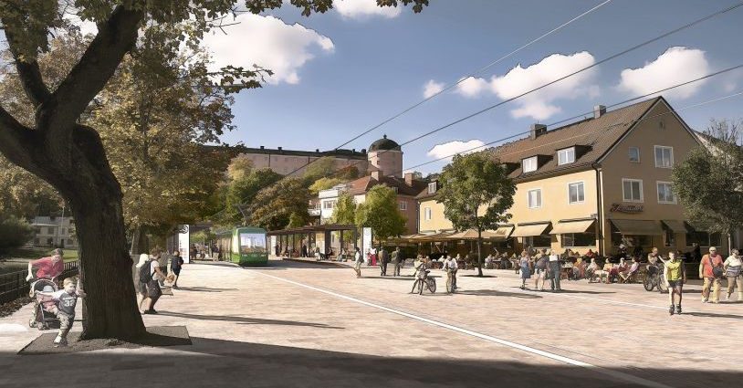 Projet de tram d'Uppsala