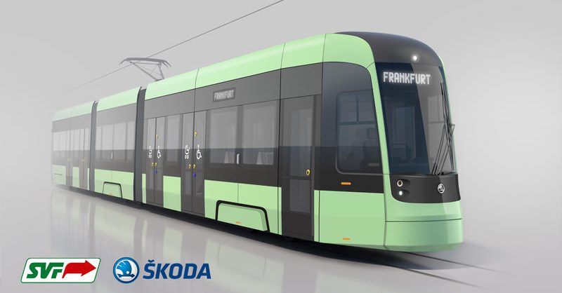 Tram Skoda pour Francfort sur l'Oder