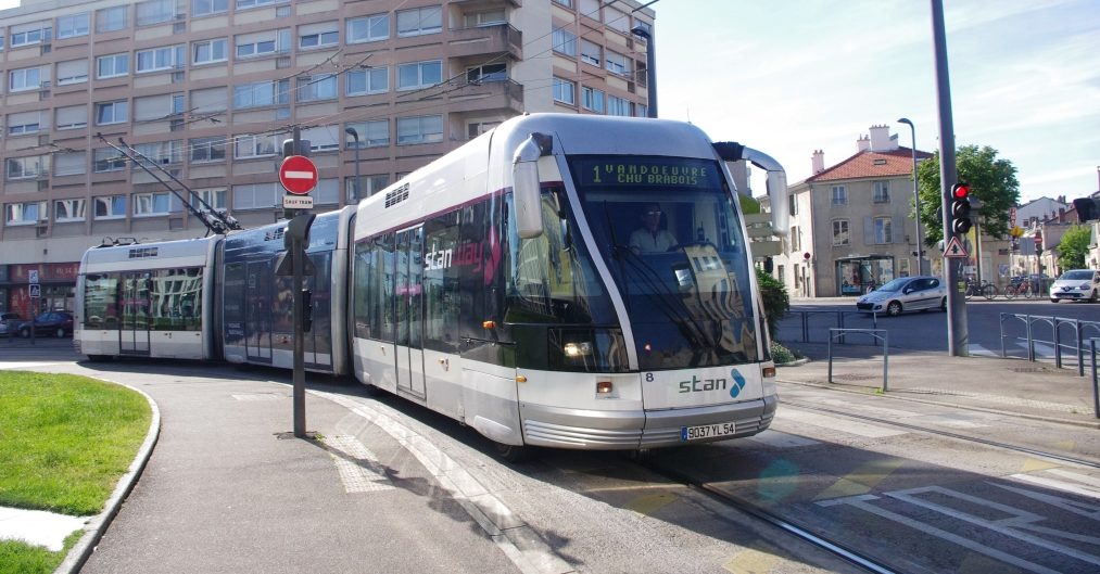tram pneus Nancy TVR Bombardier