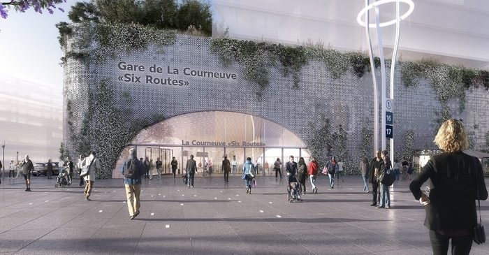 Gare Grand Paris Express La Courneuve