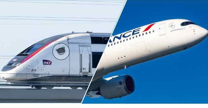 Vols de moins de 2h30 : le train remporte le match