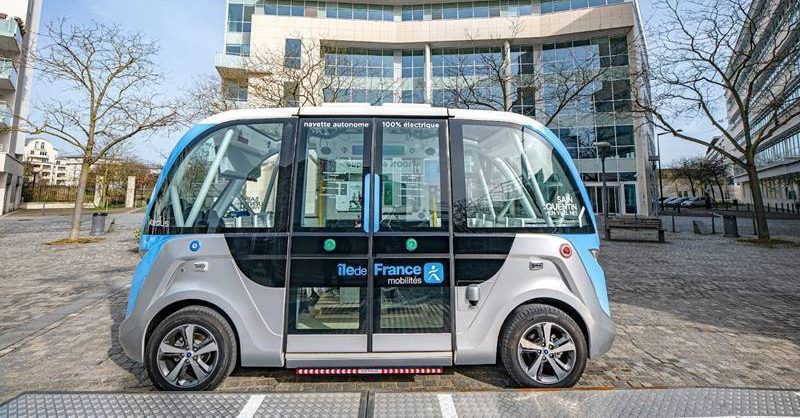 Des navettes autonomes pour relier la zone d&rsquo;activités du Pas du Lac dans les Yvelines