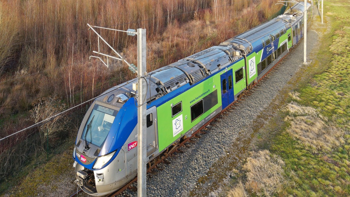 Train Autonome 117M. Alstom Crespin.