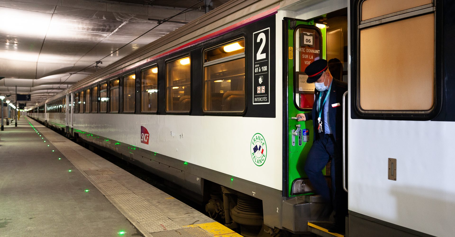 Paris-Nice- Train de nuit